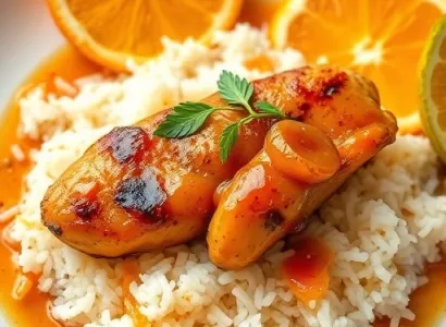 Poulet créole à l'orange