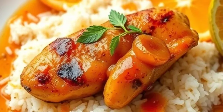 Poulet créole à l'orange