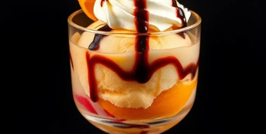 Parfait orange chocolat