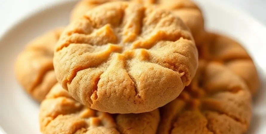 Cookies croustillants au beurre de cacahuète