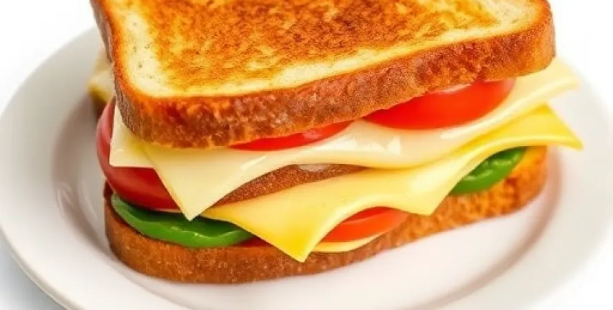 Sandwiches au fromage et tomate