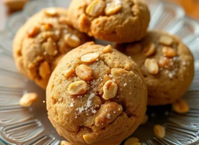 Biscuits salés au mélasse