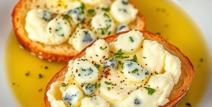 Pain italien au blue cheese