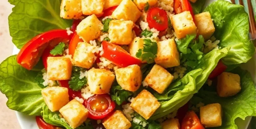 Salade de Romaine au style sud-ouest