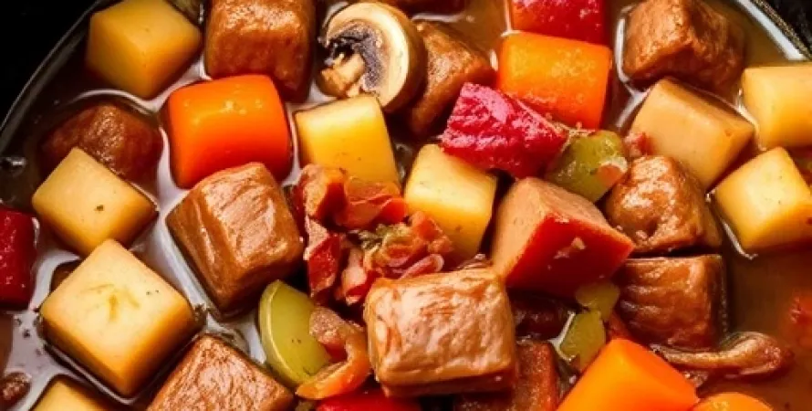 Boeuf Bourguignon au Crock-Pot