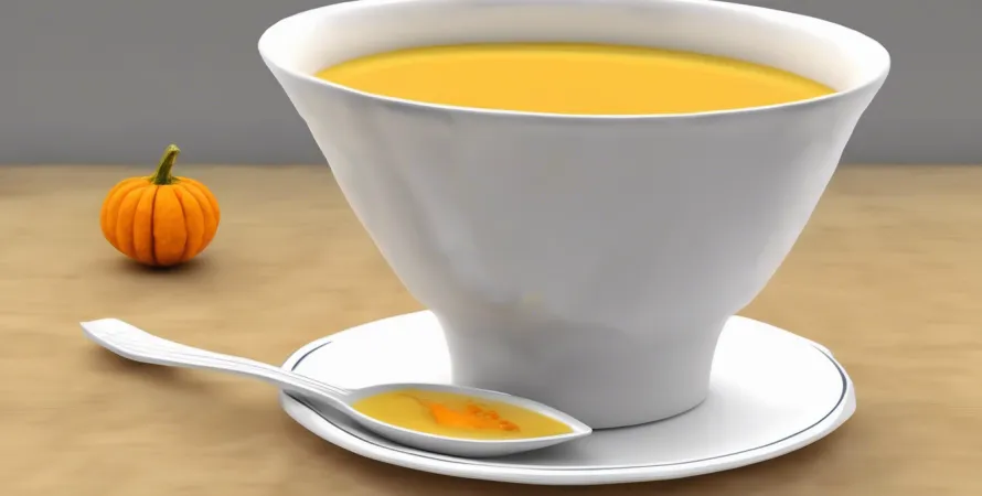 Potage de poire et citrouille