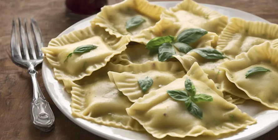 Raviolis renversés italiens