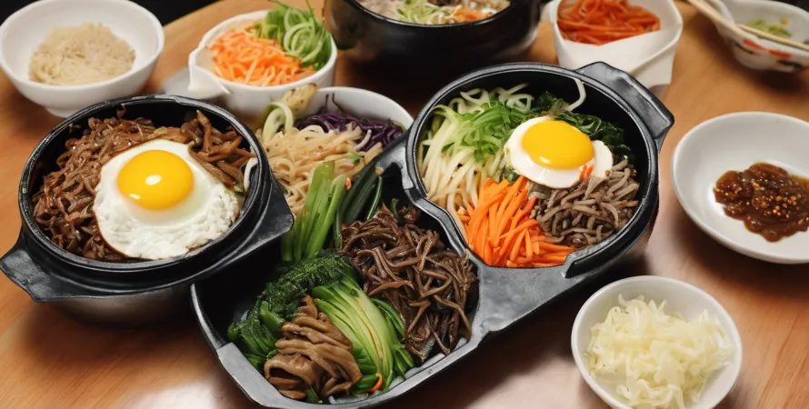 Bibimbap coréen