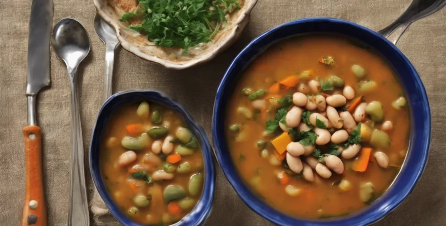 Soupe de haricots épicée