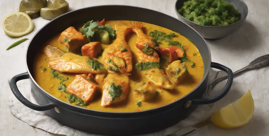 Doigts de poisson au curry