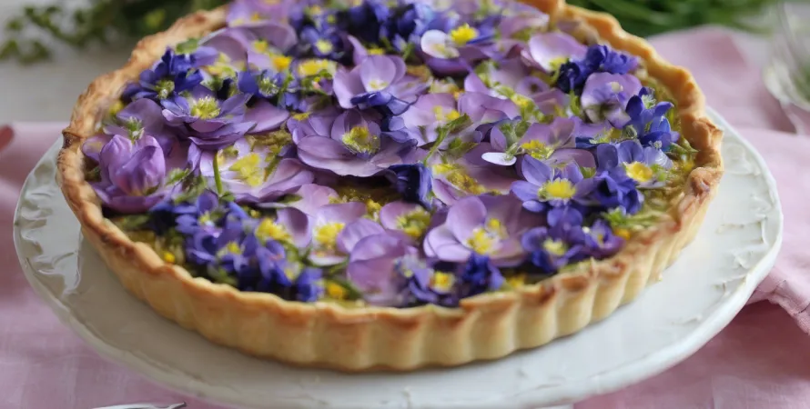 Tarte au chou fleuret