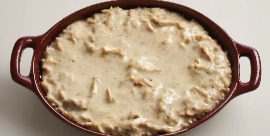 Dip de palourdes à l'oignon
