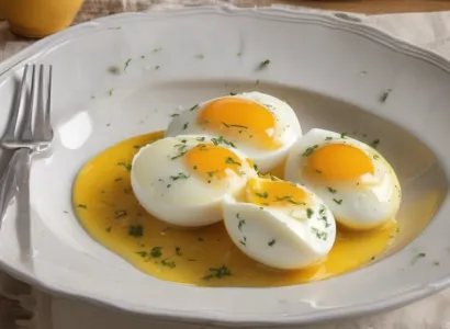 Oeufs Durs au Beurre