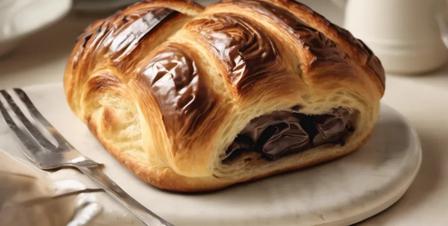 Pain au chocolat à la cuisson lente