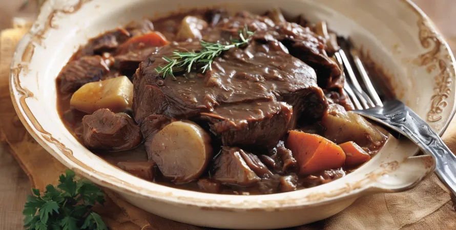 Daube de boeuf au crock-pot