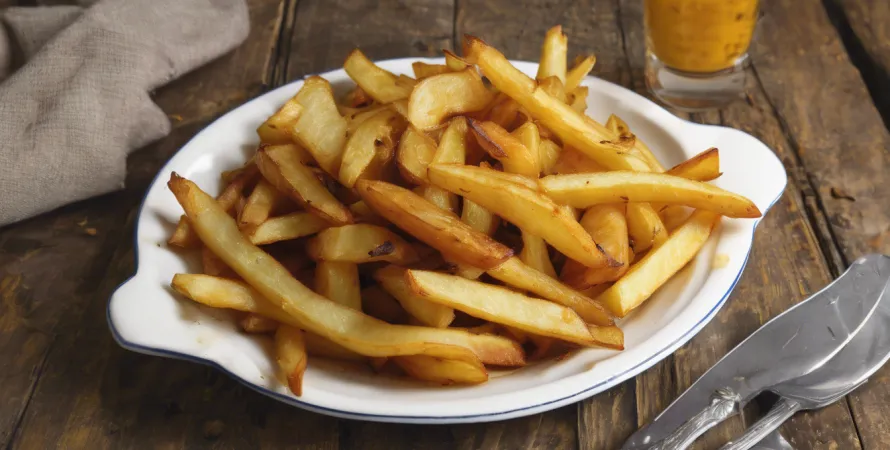 Pommes de terre frites avec cumin