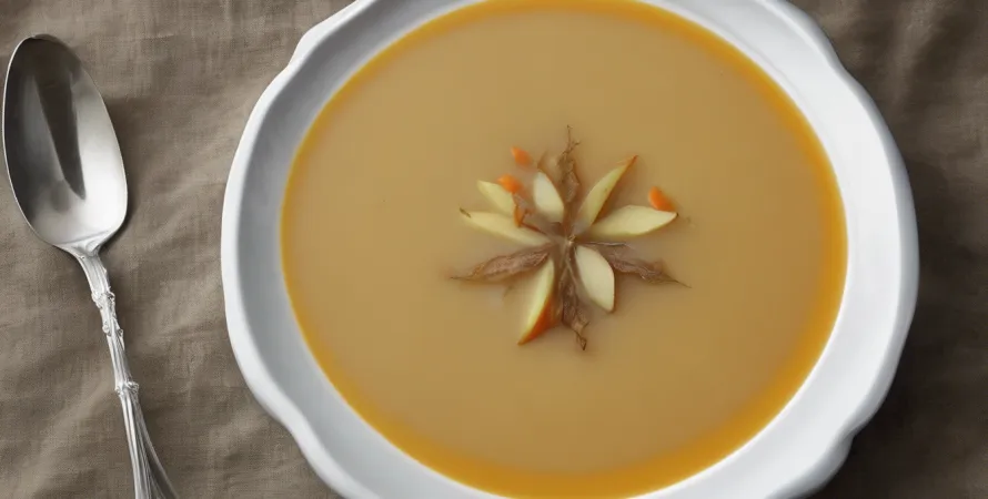 Potage d'hiver au pomme de terre, carotte et panais