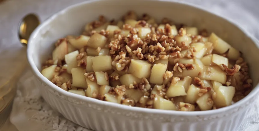 Haroset aux pommes et noix