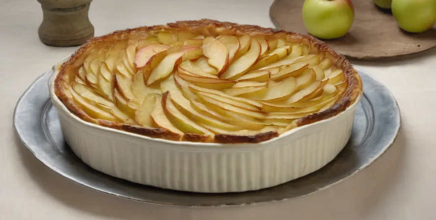 Croustade aux pommes et avoine