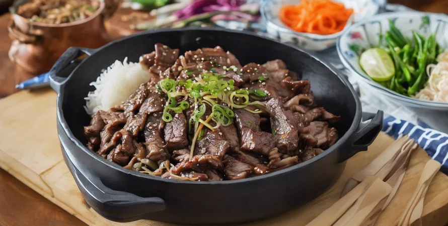 Boeuf Bulgogi Coréen Grillé