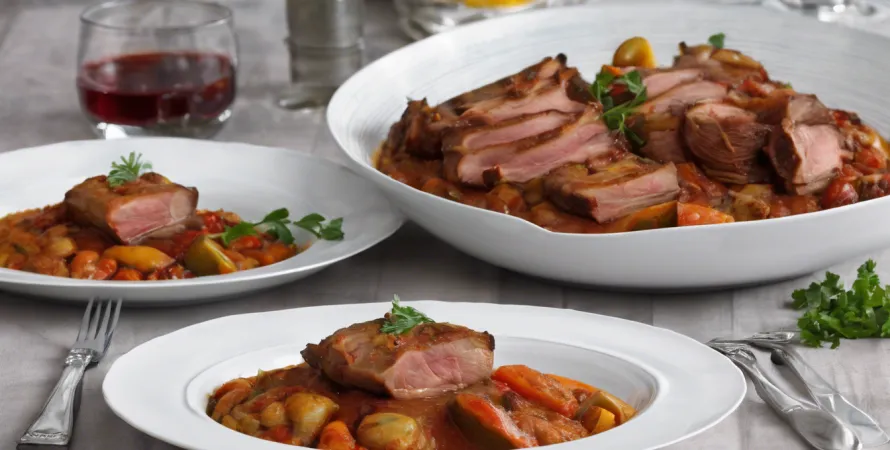 Côtes de porc piquantes