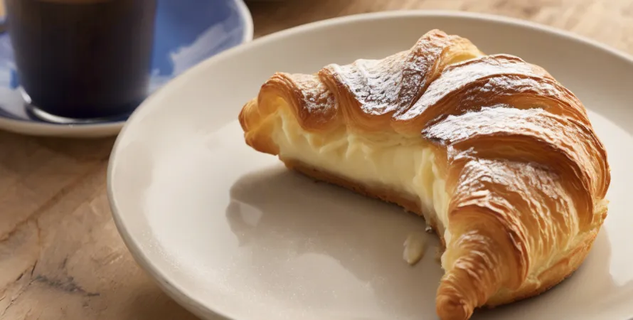 Croissant de Moka pour Cheesecake