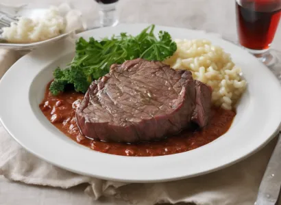 Côtes de boeuf à la sauce pacifique