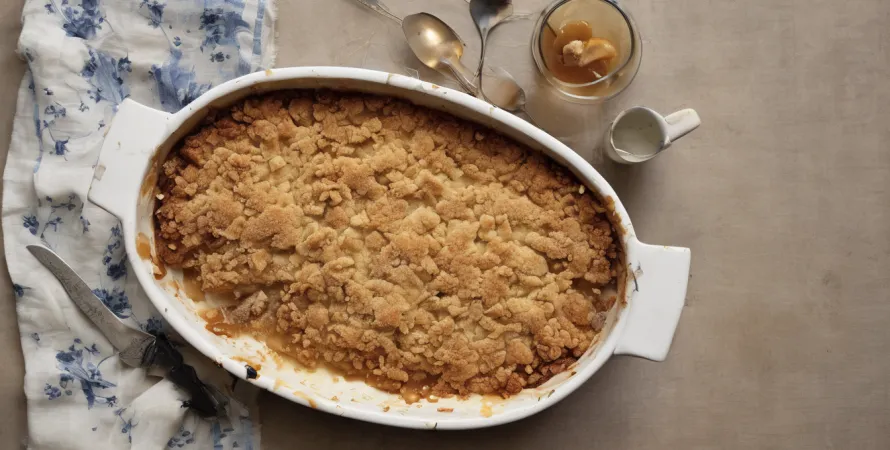 Crumble aux Pommes
