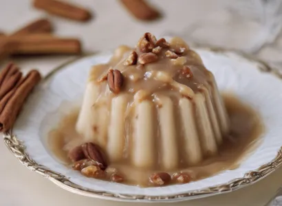 Glace à la noix de pécan caramélisée