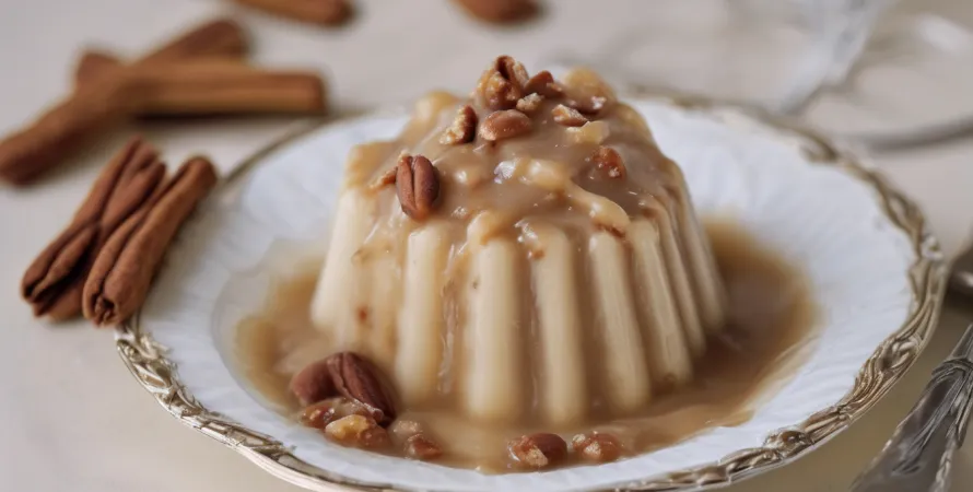 Glace à la noix de pécan caramélisée