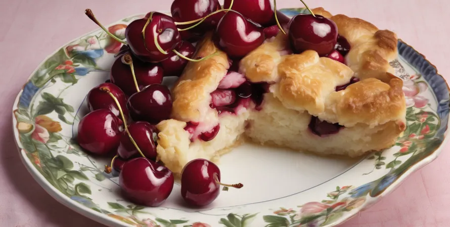 Croustade aux cerises