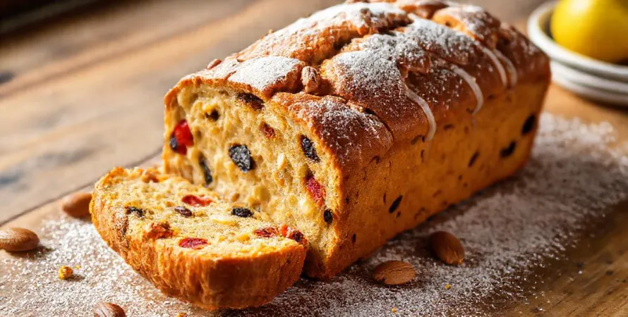 Stollen aux fruits