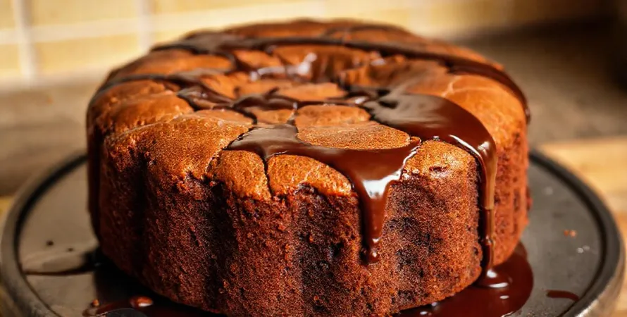 Gâteau au chocolat et lait malté