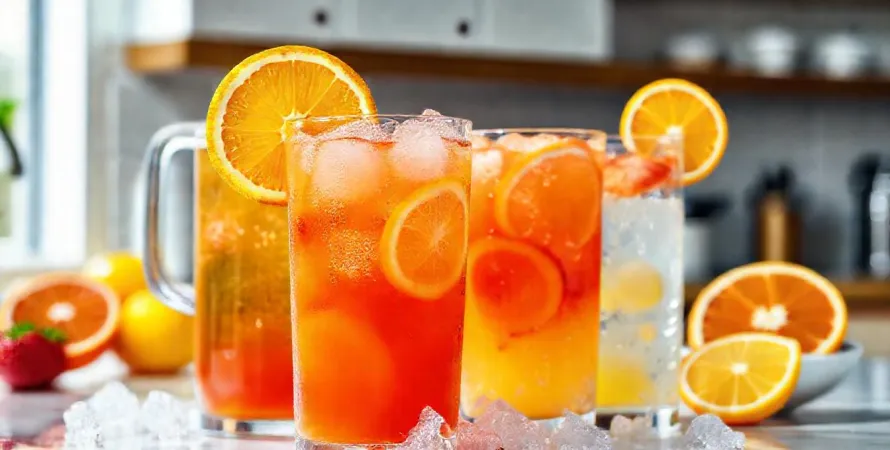 Punch au jus de fruits