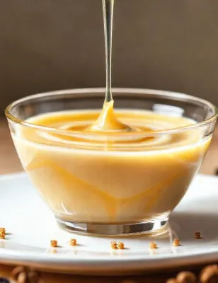 Sauce vanille élégante pour desserts