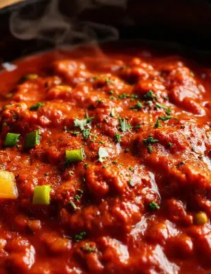 Sauce bolognaise mijotée aux poivrons