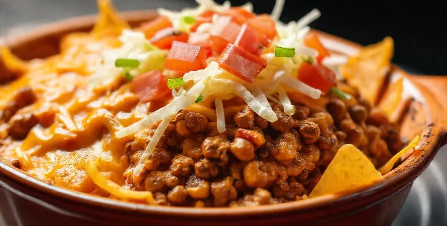 Gratin de bœuf façon enchilada