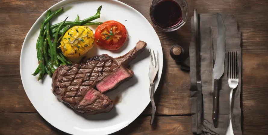 Steak grillé à la maison