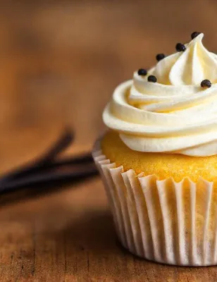 Cupcakes à la vanille de Madagascar