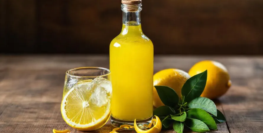 Liqueur de citron maison