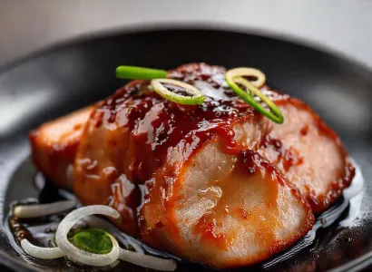 Échine de porc laquée aux cinq épices