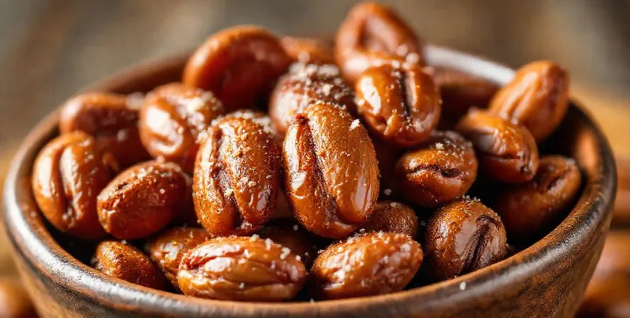 Amandes torréfiées au sucre de canne et épices douces