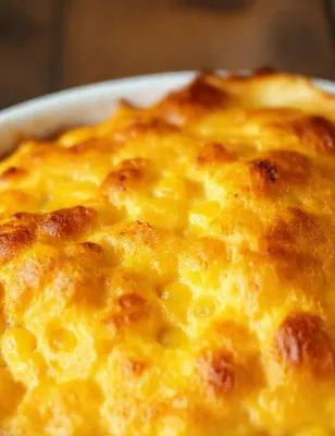 Gratin fondant de maïs doux