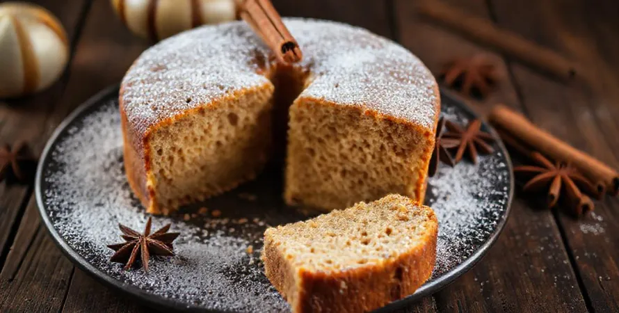 Gâteau moelleux aux épices douces