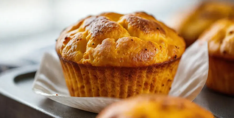 Muffins salés au fromage cheddar