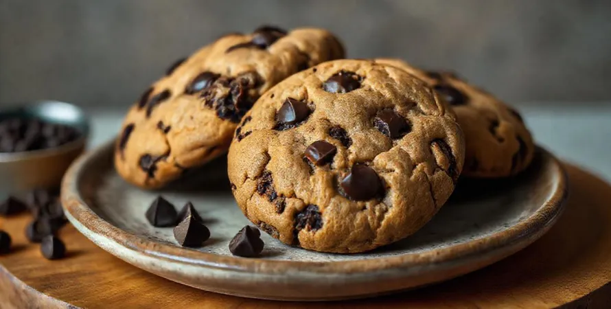 Cookies moelleux au chocolat noir et cassonade