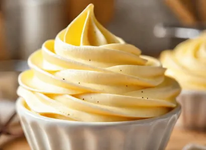 Crème au beurre aux œufs au bain-marie
