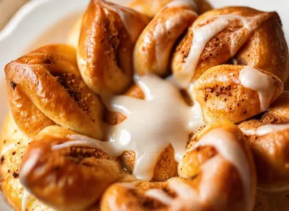 Brioche fleur à la cannelle