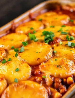 Gratin de bœuf Tex-Mex aux pommes noisettes