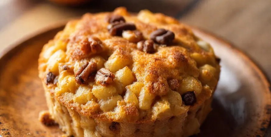 Kugel de pain azyme aux pommes et noix